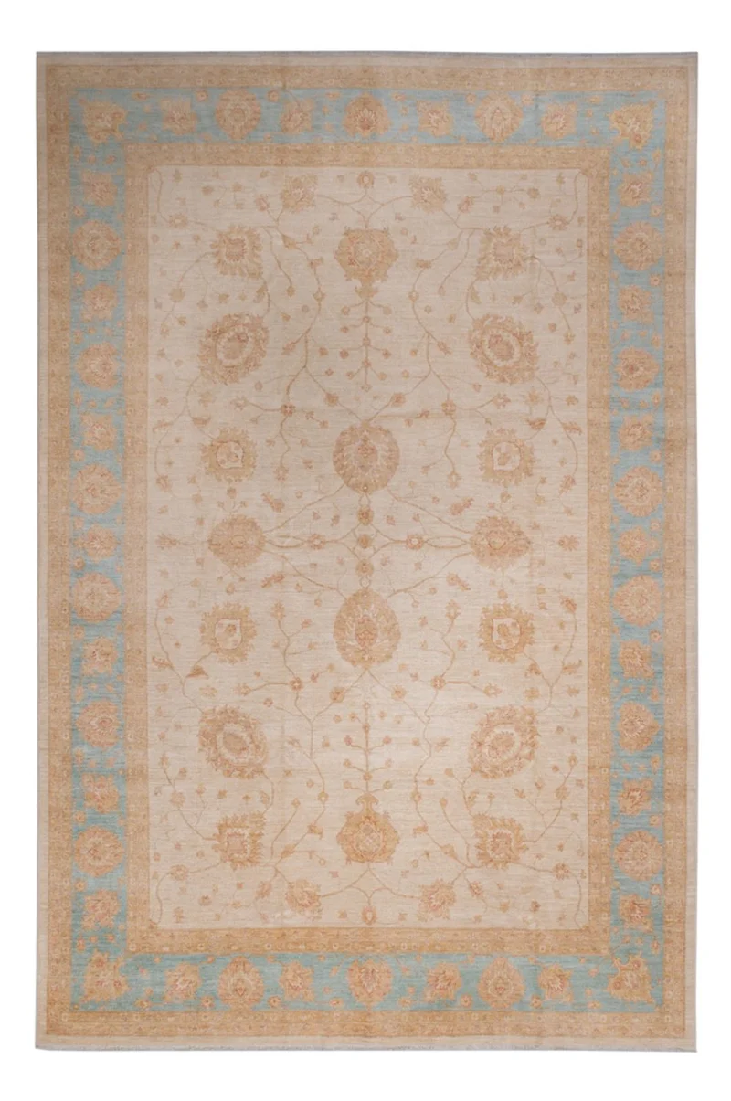 Ziegler Teppich 304x440cm - Orientteppich - beige