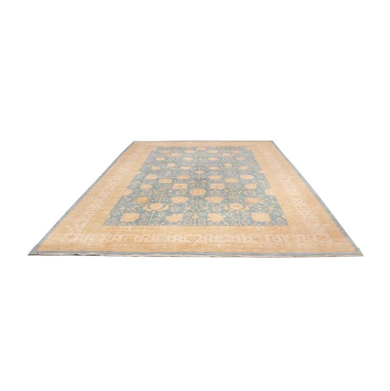 Ziegler Teppich 306x441cm - Orientteppich - hellblau