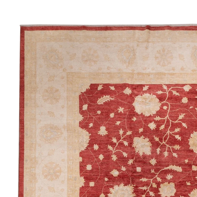 Ziegler Teppich 405x491cm - Orientteppich - rot