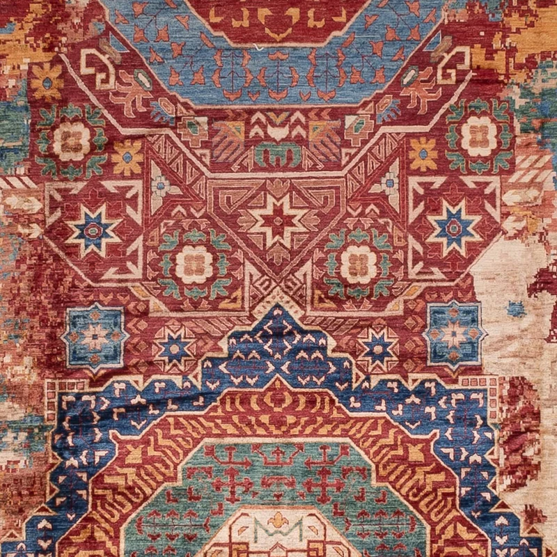 Designer Teppich 357x548cm - mehrfarbig