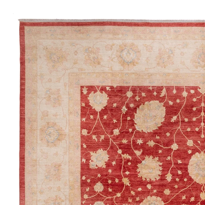 Ziegler Teppich 403x392cm - Orientteppich - rot
