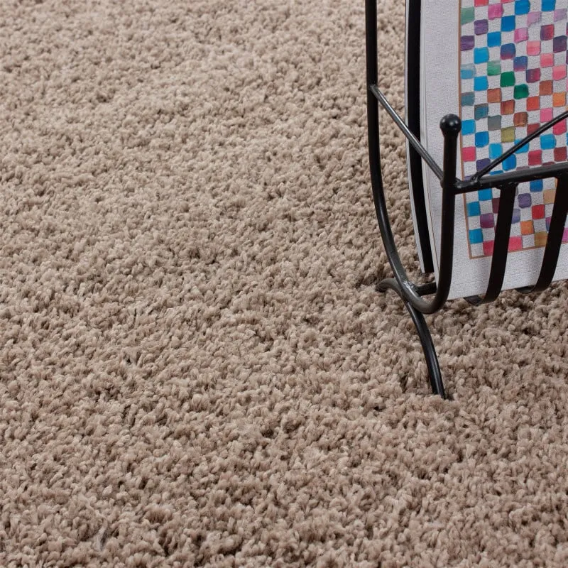 Hochflor Teppich - Life Beige