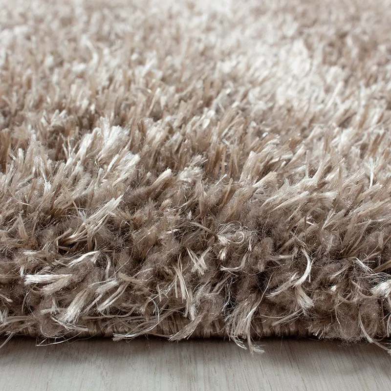 Hochflor Teppich - Blushy Taupe