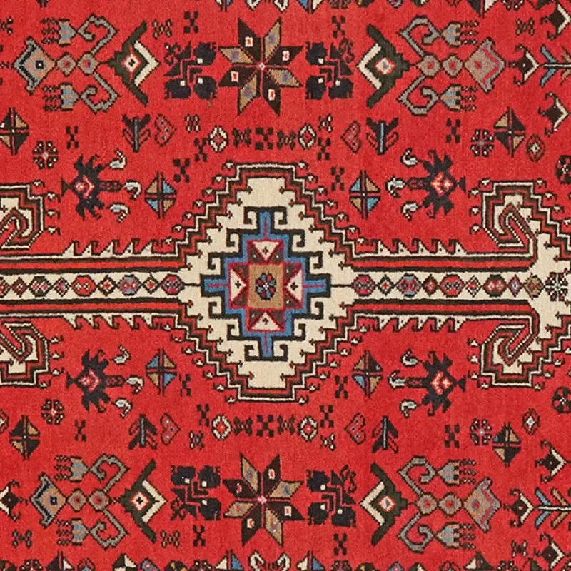 Nasrabad · Handgeknüpft – Rot, 148x98 cm
