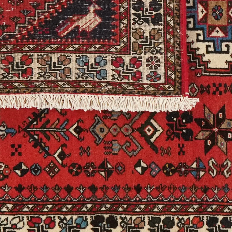 Nasrabad · Handgeknüpft – Rot, 148x98 cm