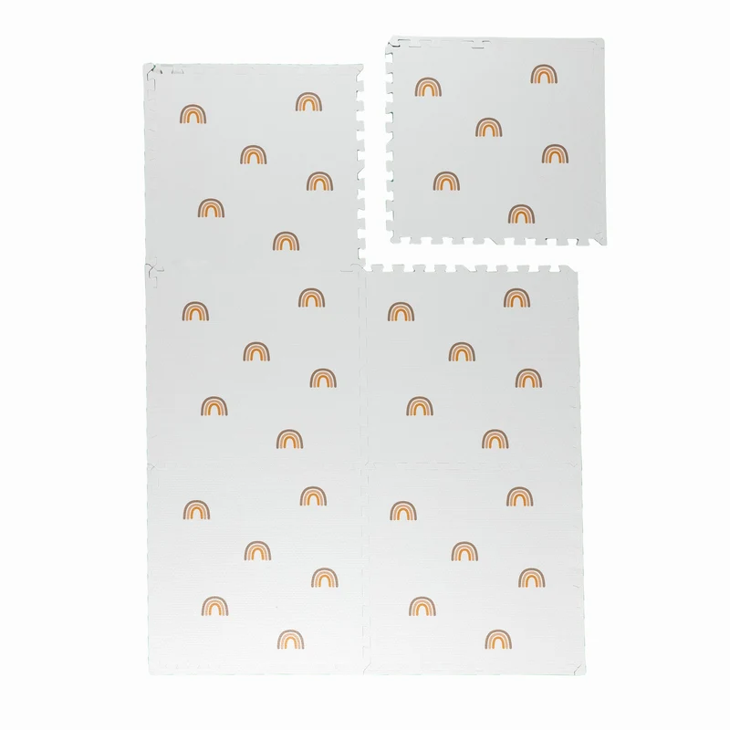 Puzzlematte - Alfie Rainbow Weiß