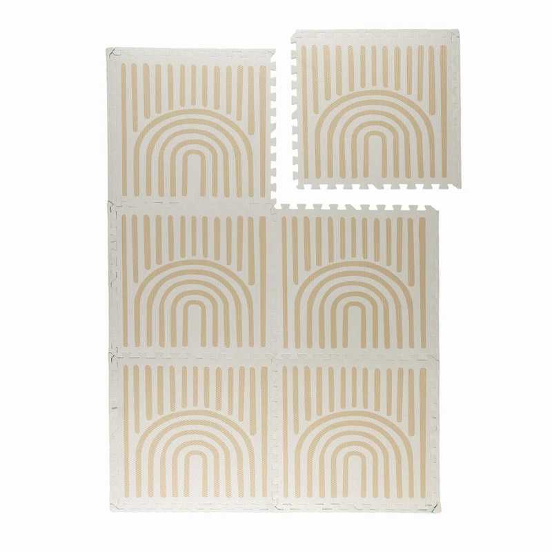 Puzzlematte - Alfie Grid Beige