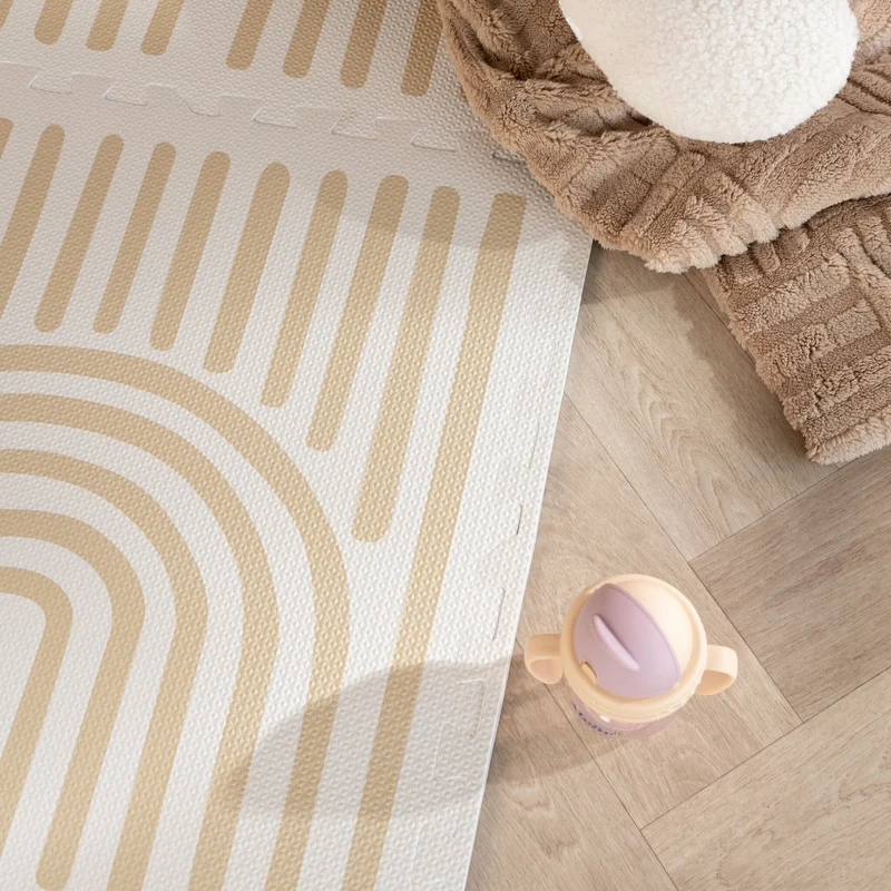 Puzzlematte - Alfie Grid Beige