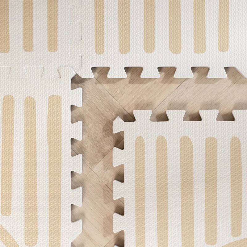Puzzlematte - Alfie Grid Beige