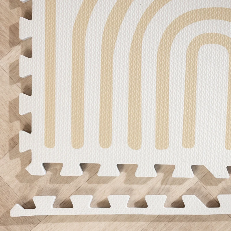 Puzzlematte - Alfie Grid Beige