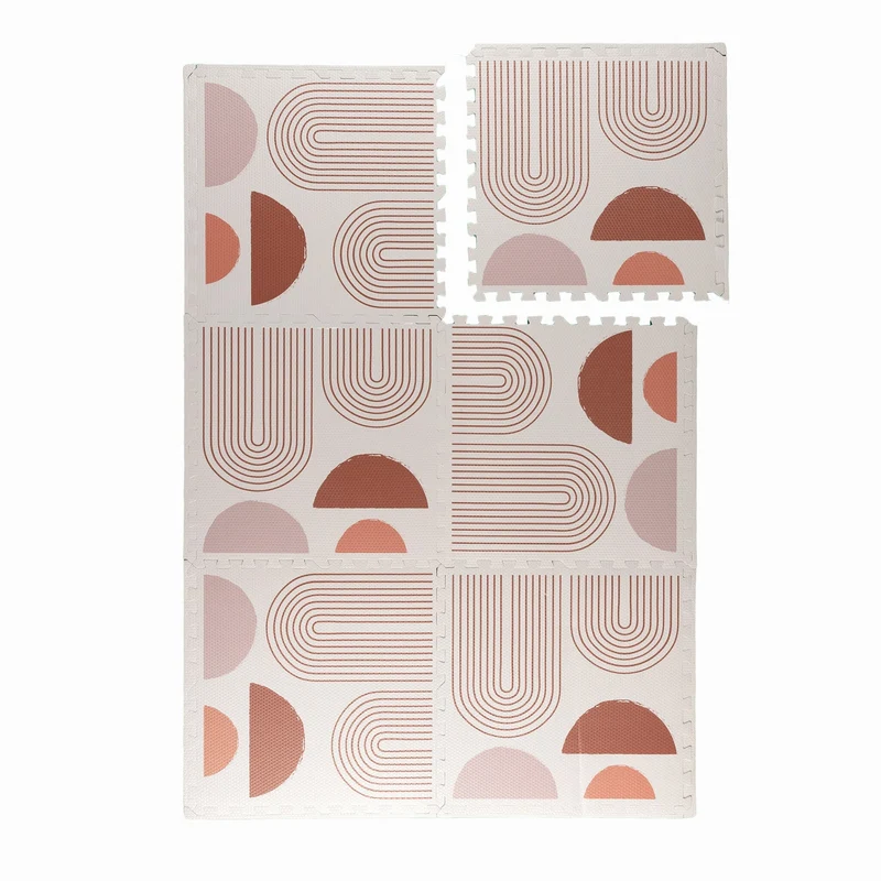 Puzzlematte - Alfie Arches Hellgrau Multi