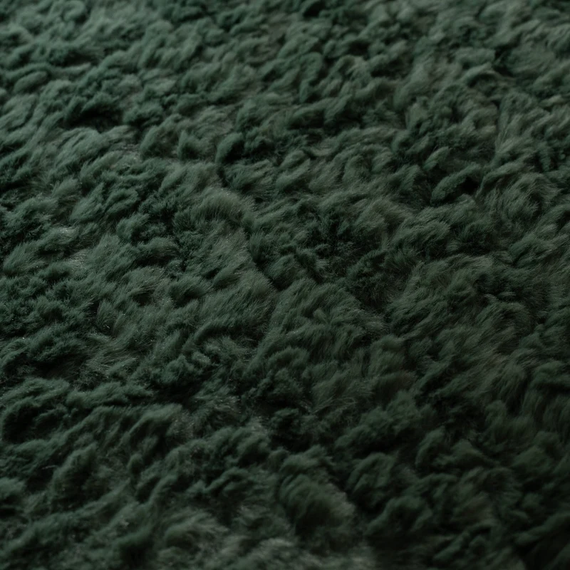 Flauschiger Teppich - Bobby Grün