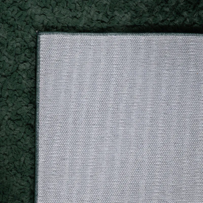 Flauschiger Teppich - Bobby Grün