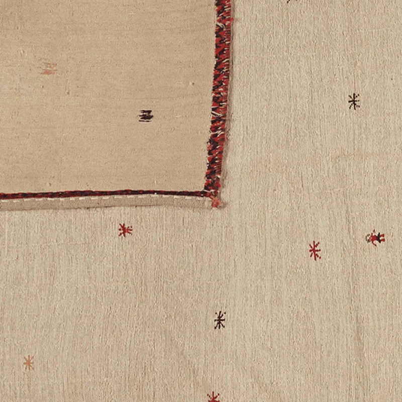 Kelim Gashgai · Handgewebt – Beige, 195x150 cm