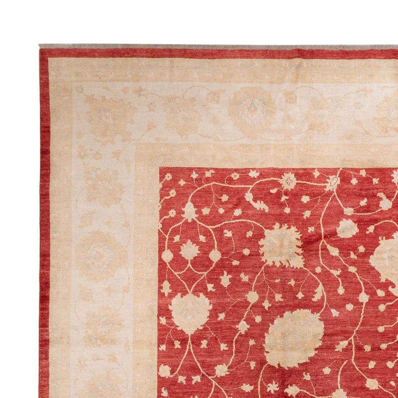 Ziegler Teppich - 400 x 521 cm - beige