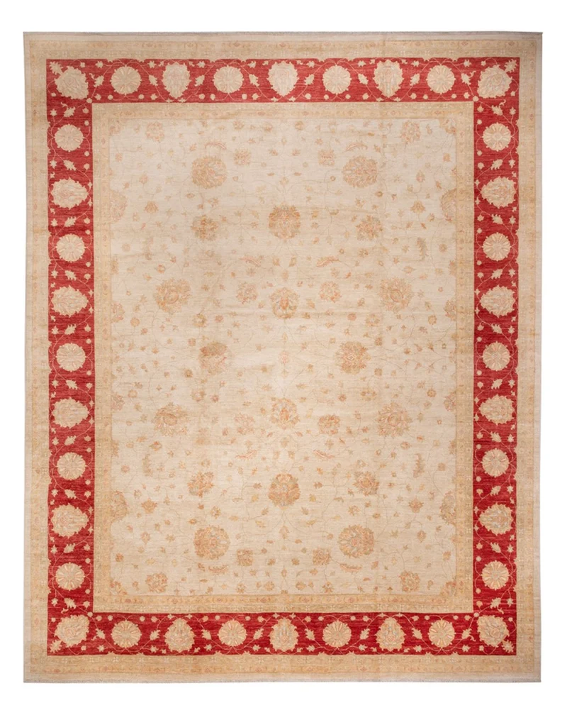 Ziegler Teppich 405x498cm - Orientteppich - beige