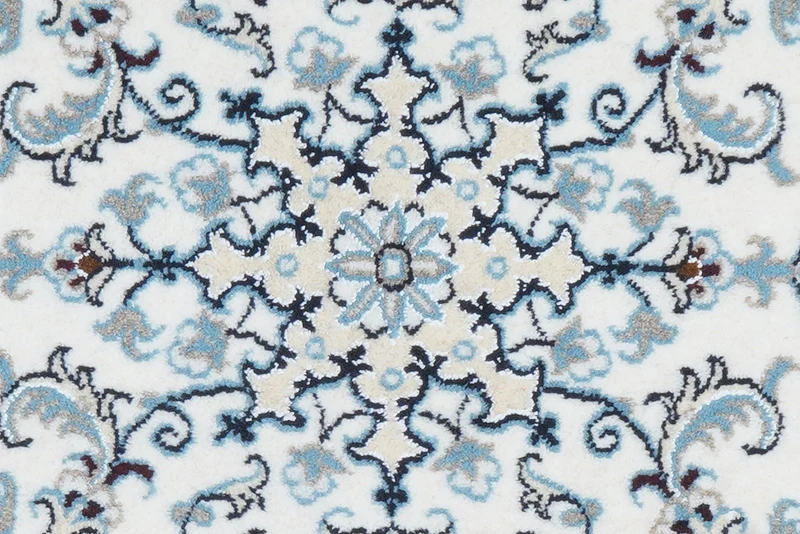 Nain 12La · Handgeknüpft – Beige, 87x58 cm