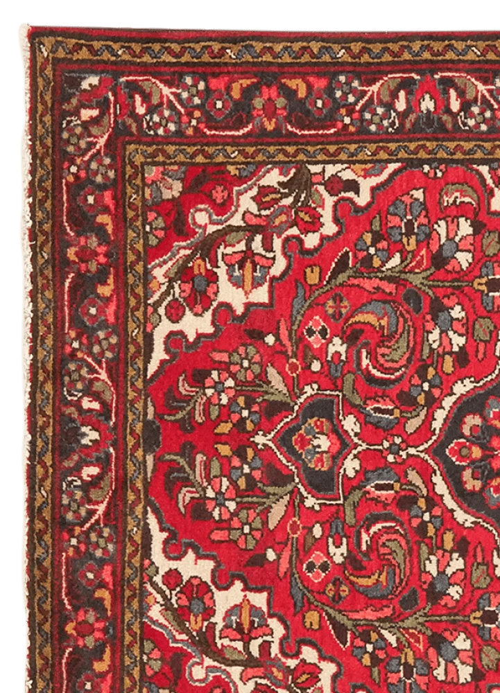 Bourtchalou · Handgeknüpft – Rot, 156x110 cm