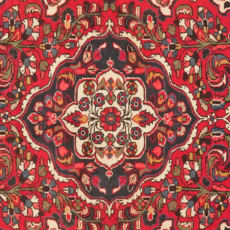 Bourtchalou · Handgeknüpft – Rot, 156x110 cm