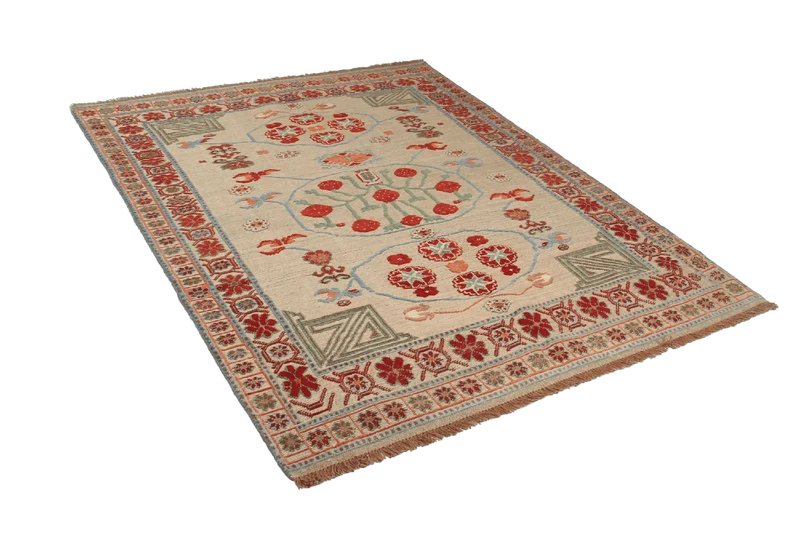 Kelim Belutch · Handgewebt – Beige, 180x143 cm