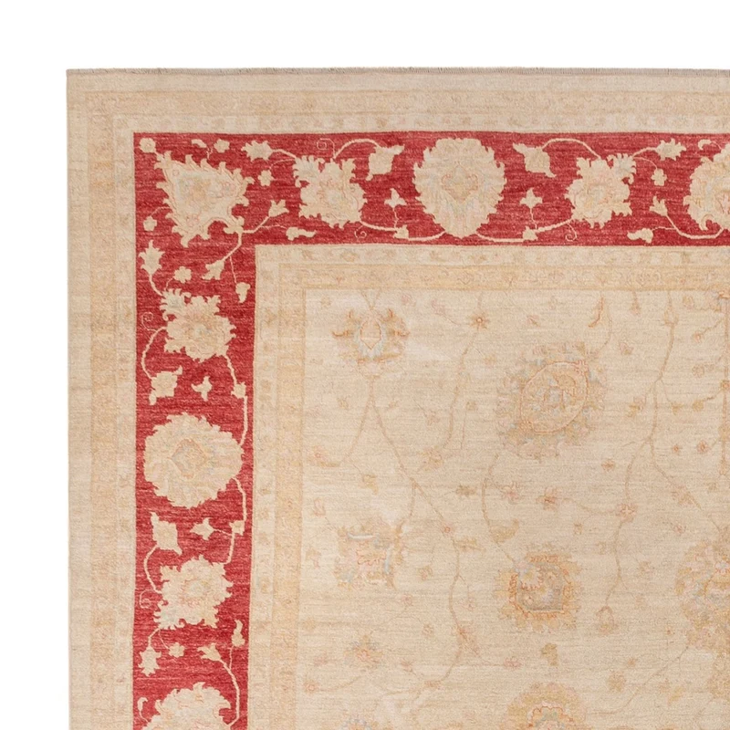 Ziegler Teppich 398x394cm - Orientteppich - beige