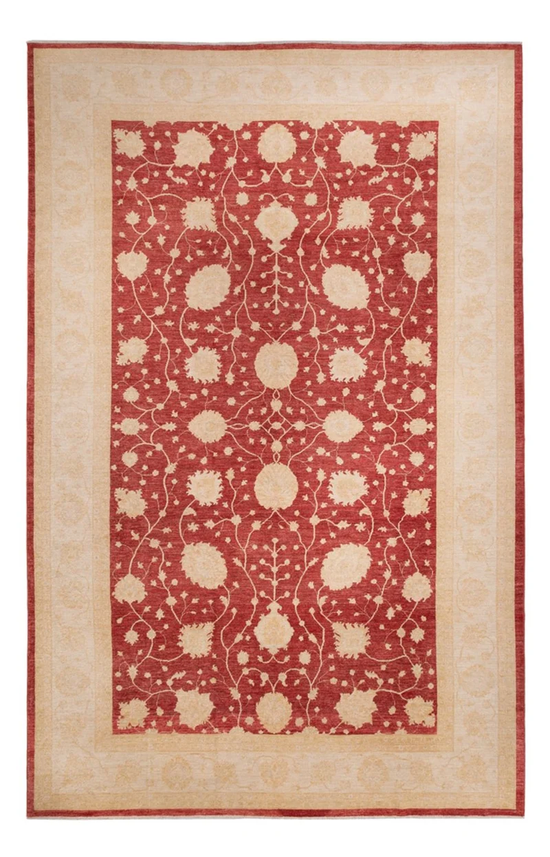 Ziegler Teppich 304x484cm - Orientteppich - rot