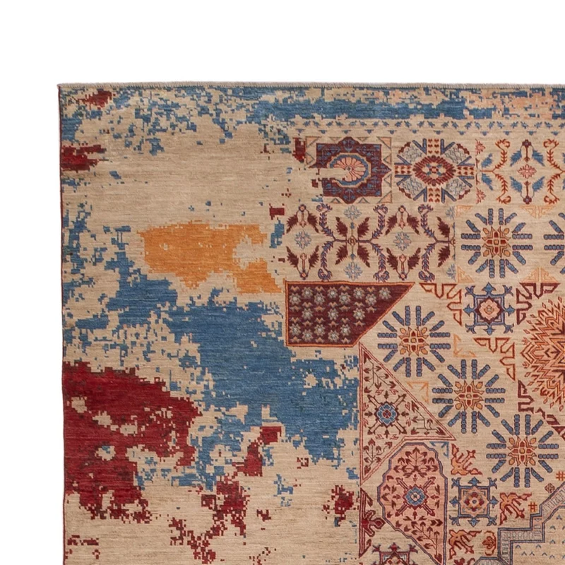 Designer Teppich 308x501cm - mehrfarbig