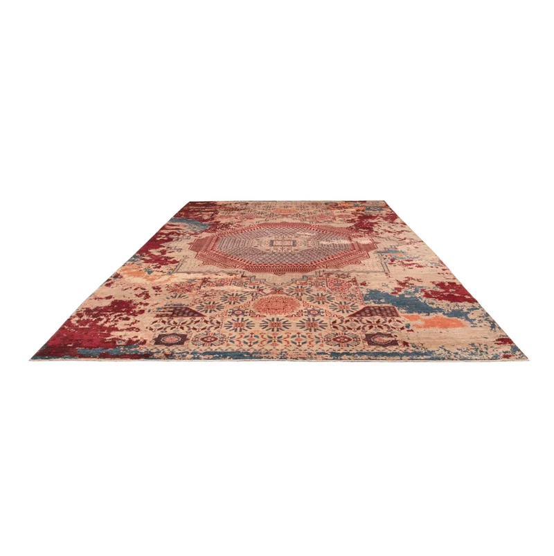 Designer Teppich 308x501cm - mehrfarbig
