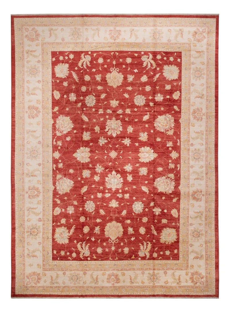 Ziegler Teppich 253x493cm - Orientteppich - rot