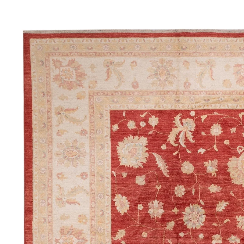 Ziegler Teppich 253x493cm - Orientteppich - rot