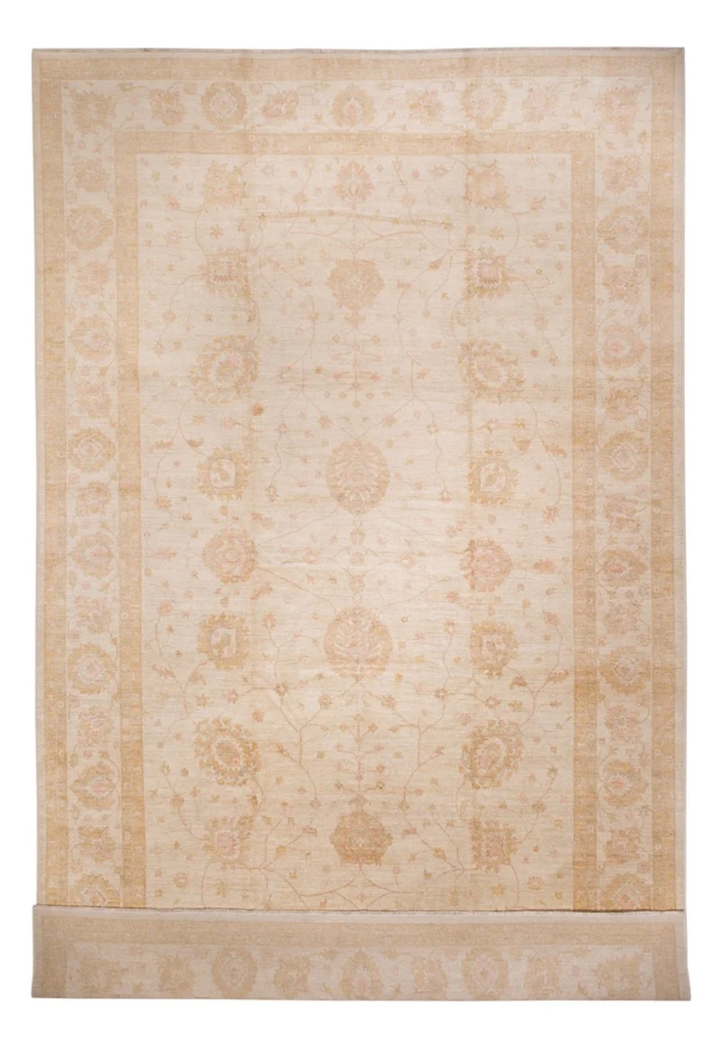 Ziegler Teppich 350x543cm - Orientteppich - beige