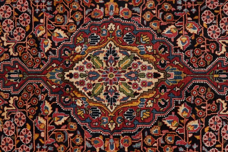 Djozan · Handgeknüpft – Blau, 214x130 cm