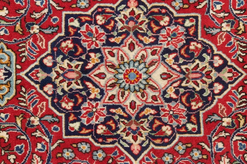 Sarough · Handgeknüpft – Rot, 215x129 cm
