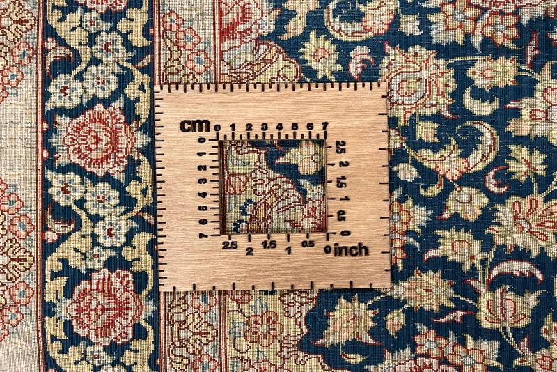 Ghoum Seide · Handgeknüpft – Grün, 151x100 cm