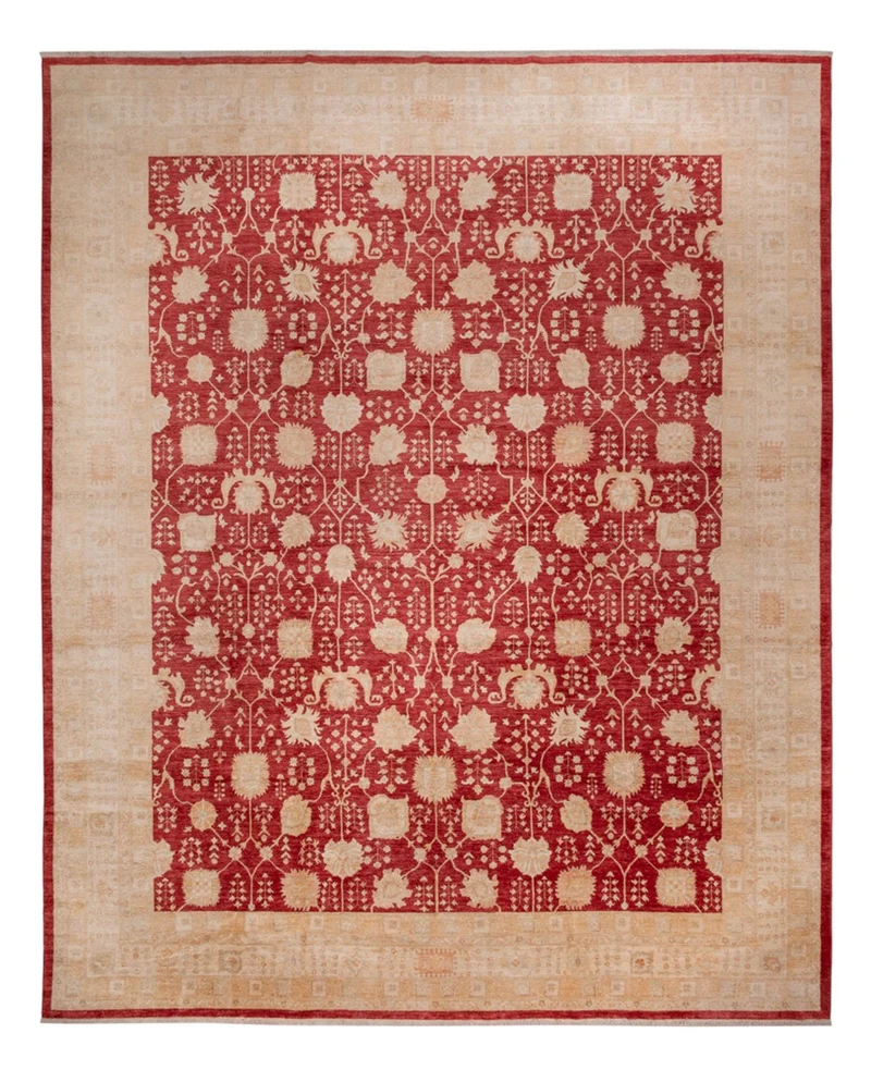 Ziegler Teppich 400x495cm - Orientteppich - rot