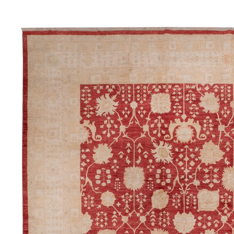 Ziegler Teppich 400x495cm - Orientteppich - rot