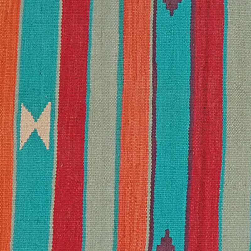 Kelim Gashgai · Handgewebt – Bunt, 192x68 cm