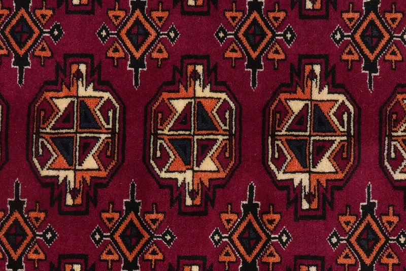 Turkman · Handgeknüpft – Rot, 199x116 cm