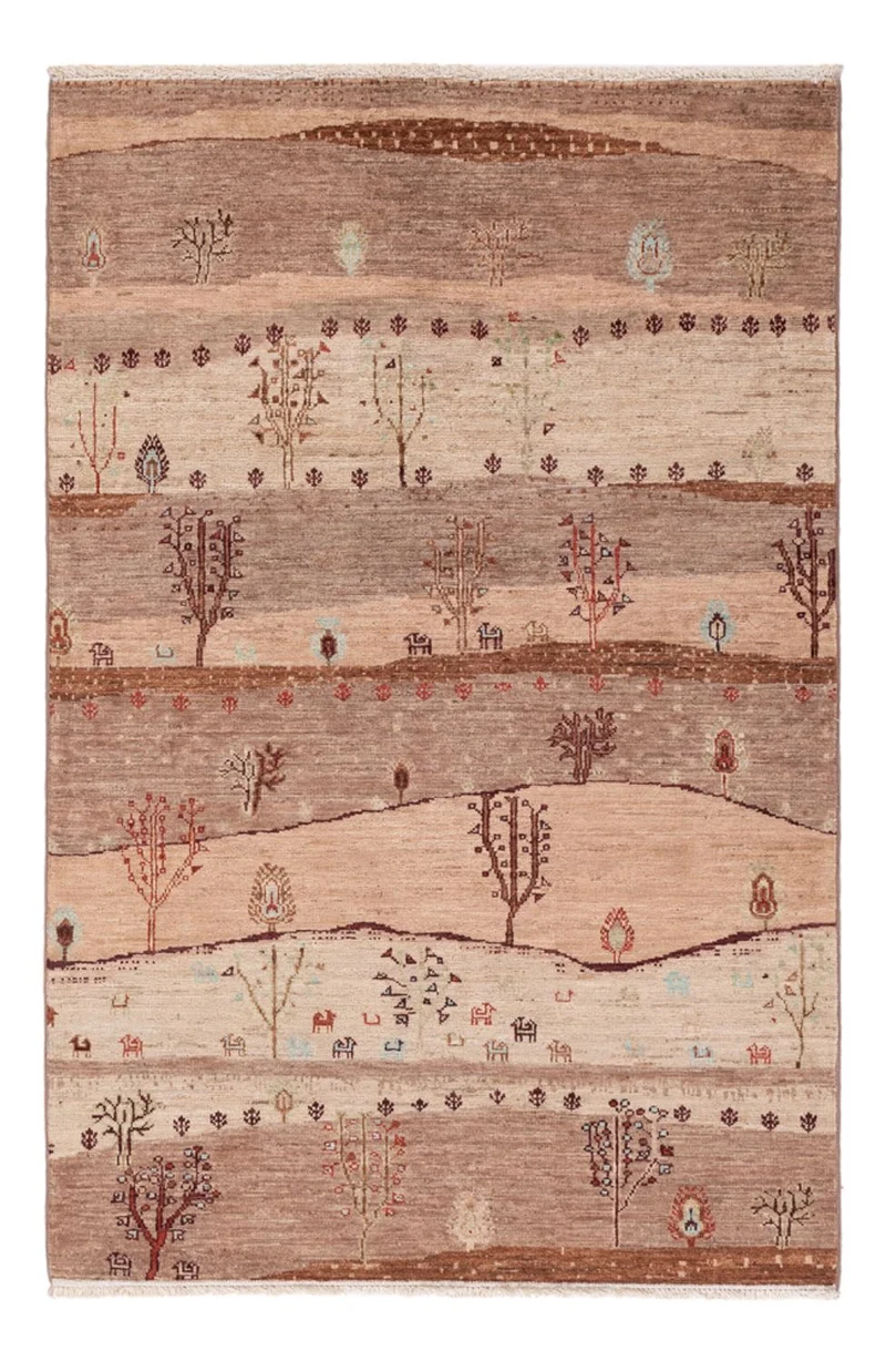 Ariana Teppich 100x150cm - Orientteppich - beige