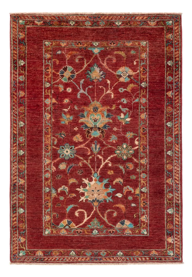 Ariana Teppich 102x151cm - Orientteppich - rot
