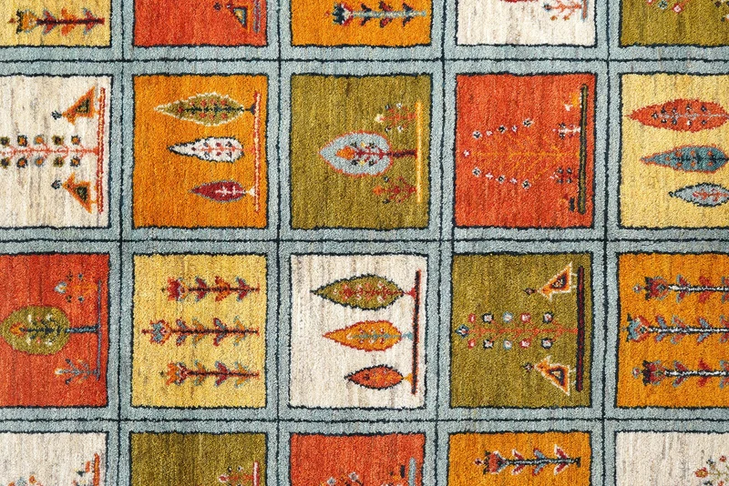 Rizbaf · Handgeknüpft – Blau, 298x209 cm