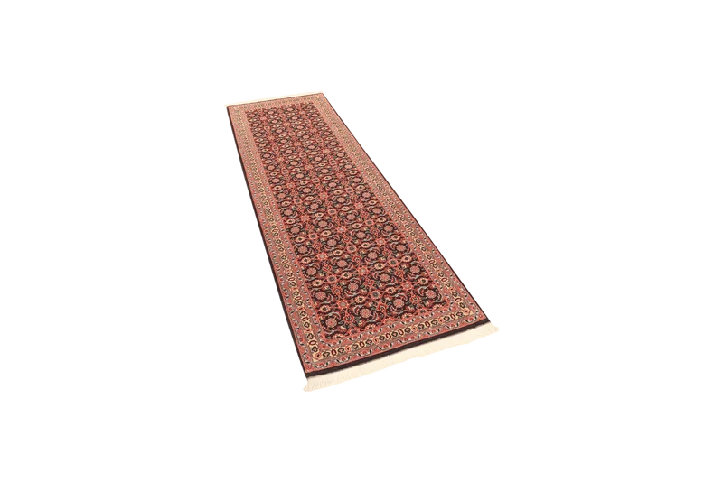 Tabriz 50 Raj · Handgeknüpft – Blau, 199x67 cm