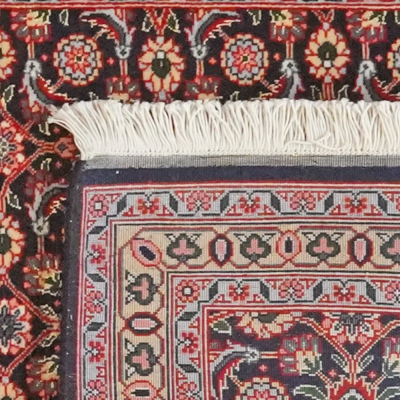 Tabriz 50 Raj · Handgeknüpft – Blau, 199x67 cm