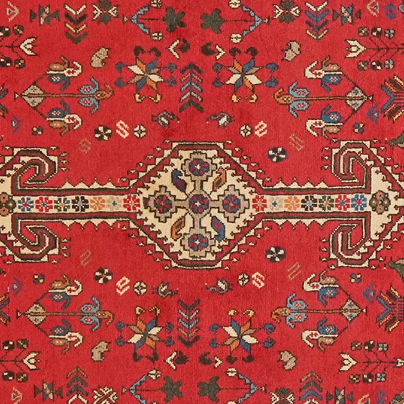 Nasrabad · Handgeknüpft – Rot, 162x103 cm