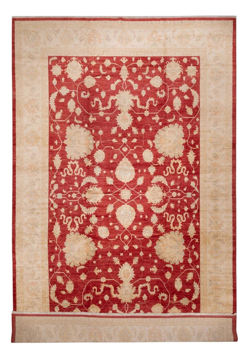Ziegler Teppich 352x540cm - Orientteppich - rot
