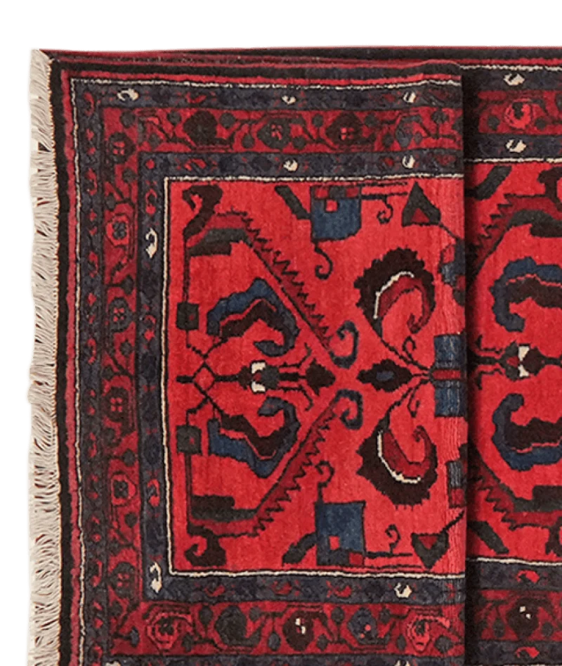 Mehreban · Handgeknüpft – Rot, 479x89 cm