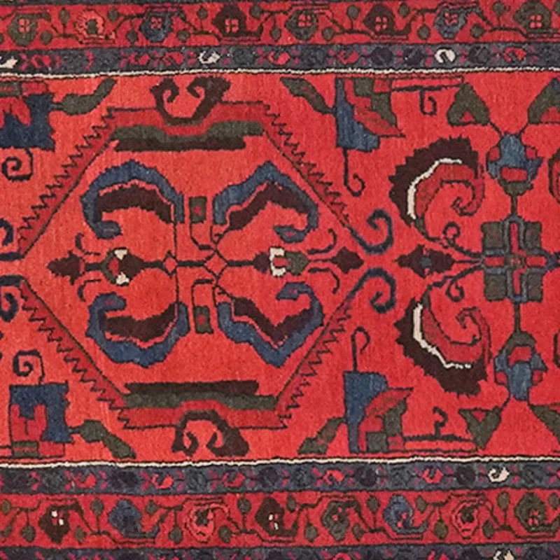 Mehreban · Handgeknüpft – Rot, 479x89 cm