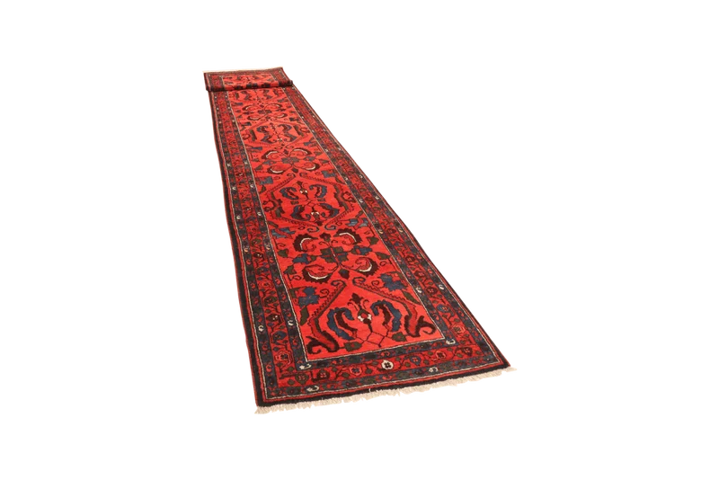 Mehreban · Handgeknüpft – Rot, 479x89 cm
