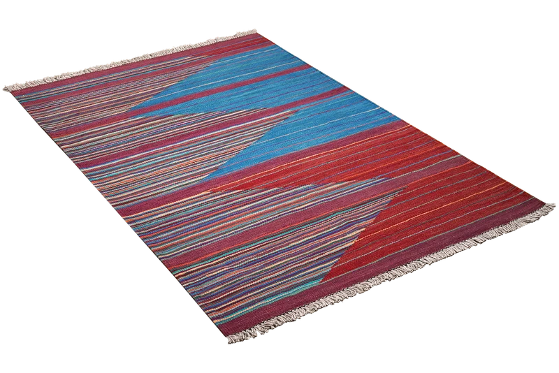 Kelim Gashgai · Handgewebt – Bunt, 149x101 cm