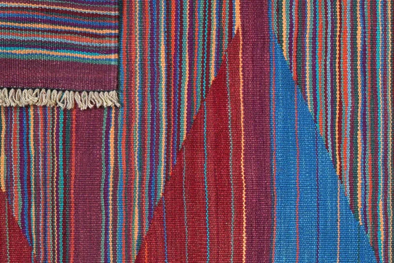 Kelim Gashgai · Handgewebt – Bunt, 149x101 cm